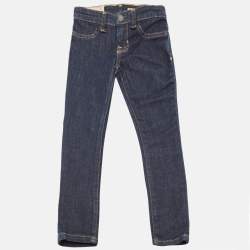 Polo Ralph Lauren Kids Navy Blue Denim Aubrie Legging Jeans 6 Yrs