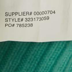 Polo Ralph Lauren Kids Mint Green Cable Knit Sweater 10-12 Yrs 
