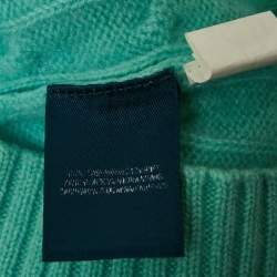 Polo Ralph Lauren Kids Mint Green Cable Knit Sweater 10-12 Yrs 