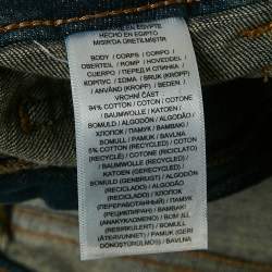 Pre Owned Polo Ralph Lauren Navy Blue Denim Jenn Flare Jeans 14 Yrs
