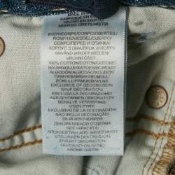 Pre Owned Polo Ralph Lauren Kids Blue Denim Mini Skirt 8Yrs