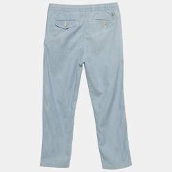 Pre Owned Polo Ralph Lauren Kids Blue Cotton Trousers 12Yrs