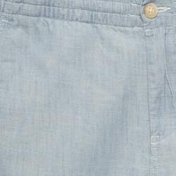 Pre Owned Polo Ralph Lauren Kids Blue Cotton Trousers 12Yrs