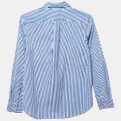 Pre Owned Ralph Lauren Kids Blue Check Cotton Long Sleeve Shirt 14/16 Yrs