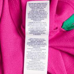 مملوكة مسبقًا Ralph Lauren Kids Preppy Pink Cotton Pique Long Sleeve Polo T-Shirt 6 Yrs 