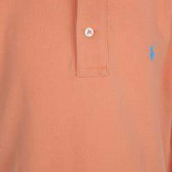 Polo By Ralph Lauren Orange Polo T-Shirt 6 Yrs