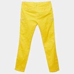 Ralph Lauren Kids Yellow Cotton Skinny Jeans 12 Yrs Waist 26"
