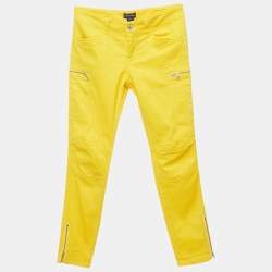 Ralph Lauren Kids Yellow Cotton Skinny Jeans 12 Yrs Waist 26"
