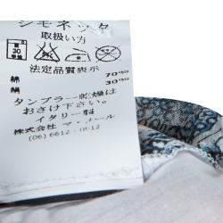 Pre Owned Roberto Cavalli Angels White Printed Tiered Maxi Dress 10 Yrs