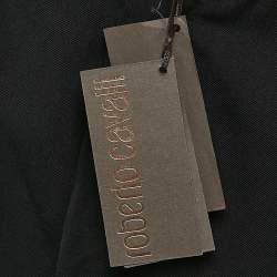 Roberto Cavalli Black Wool Side Trimmed Trousers 6 Yrs