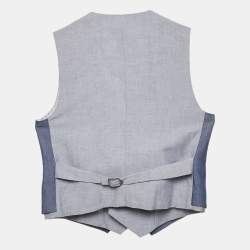 Pre Owned Roberto Cavalli Devils Blue Lollypop Waistcoat 10 Yrs