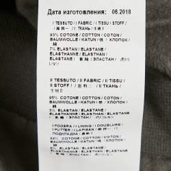 Roberto Cavalli Junior Grey Logo Embroidery Cotton Knit Joggers 8 Yrs