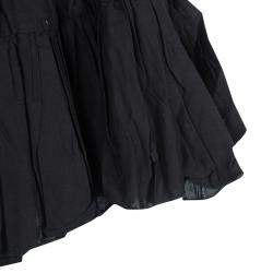 Roma e Tosca Black Cotton Skirt 14 Yrs