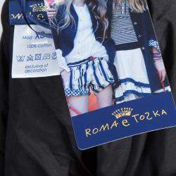 Roma e Tosca Black Cotton Skirt 14 Yrs