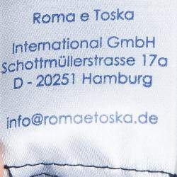 Roma e Tosca Monochrome Striped Leggings 11 Yrs 