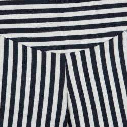 Roma e Tosca Monochrome Striped Capri Leggings 8 Yrs
