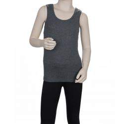 Roma e Tosca Grey Melange Sleeveless Tank Top 10 Yrs