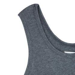 Roma e Tosca Grey Melange Sleeveless Tank Top 10 Yrs