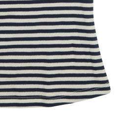Roma e Tosca Monochrome Striped Patch Print Halter Top 10 Yrs