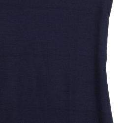 Roma e Tosca Navy Blue Contrast Neckline Tshirt 14 Yrs 