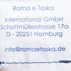 Roma e Tosca White Lace Trim Tshirt 6 Yrs 