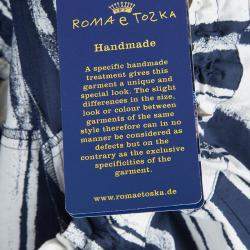 Roma e Tosca Blue & White Striped Adjustable Shorts 14 Yrs 
