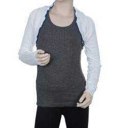 Simonetta Mini White Bolero Top 7 Yrs