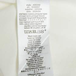 Pre Owned Sonia Rykiel Kids White Printed Jersey T-Shirt 12 Yrs 