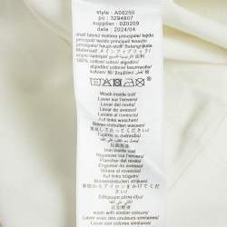 Pre Owned Sonia Rykiel Kids White Logo Print Cotton Crew Neck T-Shirt 12 Yrs