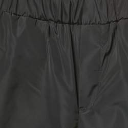 Pre Owned Stella McCartney Kids Black BMC Flame Print Synthetic Joggers 6Yrs