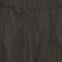 Pre Owned Stella McCartney Kids Black Flame Print Synthetic Trousers 14Yrs 