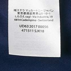 Stella McCartney Blue Skate Print Crepe Dress 18 M