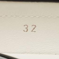 مملوكة مسبقًا لوفرز قيادة جلد لامع أسود سيتي جومينو تودز مقاس 33