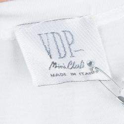 VDP White Swarovski Embellished Printed Tshirt 4 Yrs