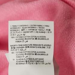 Versace Kids Pink Logo Print Cotton Crewneck Sweatshirt 10 Yrs
