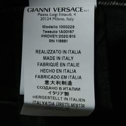 Versace Kids Grey Washed Denim Bermuda Shorts 12 Yrs Waist 28"