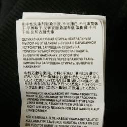 Pre Owned Versace Kids Black Side Print Cotton Jogger Pants 10Yrs