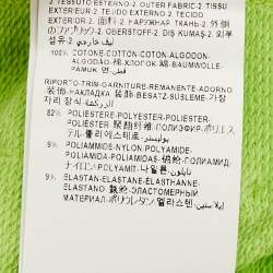 مملوكة مسبقًا Versace Kids Green Logo Print Fleece Shorts 6/9M 