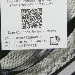 مملوكة مسبقًا Versace Kids Grey Printed Jersey Shorts 36M