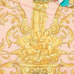 Pre Owned Versace Kids Multicolor Barocco Goddess Jersey Swimsuit 12Yrs