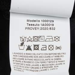 Pre Owned Versace Kids Black Signature Print Cotton T-Shirt 10Yrs