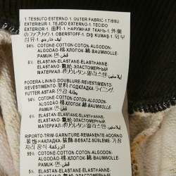 مملوكة مسبقًا Versace Pink Baroque Print Jersey Zip Hooded Jacket 3M