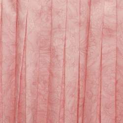 مملوكة مسبقًا Versace Pink Barocco Print Silk Shirt & Pleated Skirt Set 8/10 Yrs