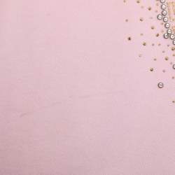 Pre Owned كنزة فيرساتشي تريكو وردي مزخرفة ميدوسا 14 سنة