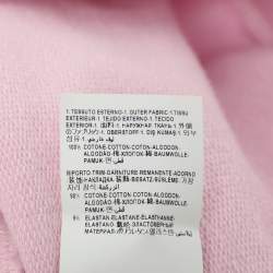 Pre Owned كنزة فيرساتشي تريكو وردي مزخرفة ميدوسا 14 سنة