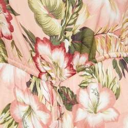 Zimmermann Kids Pink Floral Print Cotton Jumpsuit 6 Yrs 