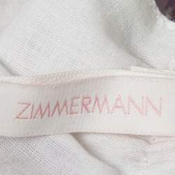 Zimmermann White Floral Printed Cotton Dress (10 Yrs)