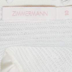 Zimmermann White Embroidered Cotton Dress (10 Yrs)