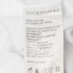 Zimmermann White Embroidered Cotton Dress (10 Yrs)