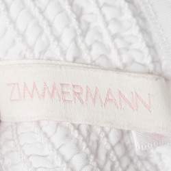 Zimmermann White Embroidered Cotton Dress (10 Yrs)